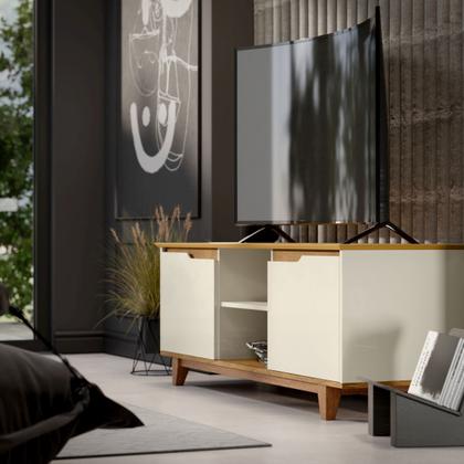 Imagem de Aparador Rack Bancada Flow para TV de até 55" - EJ Móveis