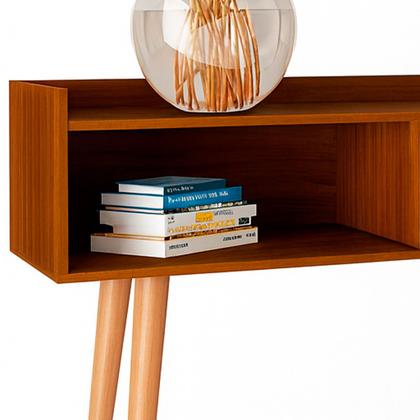 Imagem de Aparador Retrô Delta Freijó com Off White - MoveisAqui