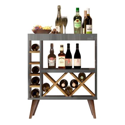 Imagem de Aparador Sala com Adega Bar Mar Estilo Retrô Pés Palito - Diversas Cores