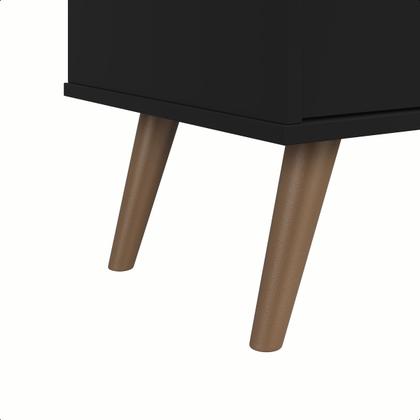 Imagem de Aparador Sala De Estar Buffet Cantinho Do Café Cozinha Armário - Milão 4 Portas Organizador Prático K7 Plus