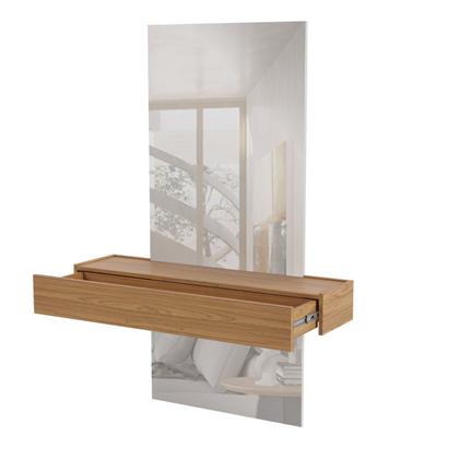 Imagem de Aparador Suspenso com Espelho 1 Gaveta 100% MDF