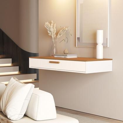 Imagem de Aparador Suspenso Salinas P/ Penteadeira, Escrivaninha ou Rack Cores - MJM Casa dos Moveis