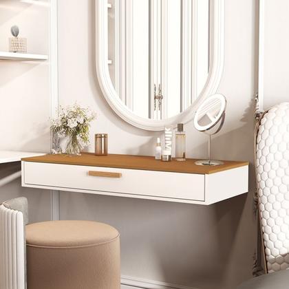 Imagem de Aparador Suspenso Salinas P/ Penteadeira, Escrivaninha ou Rack Cores - MJM Casa dos Moveis