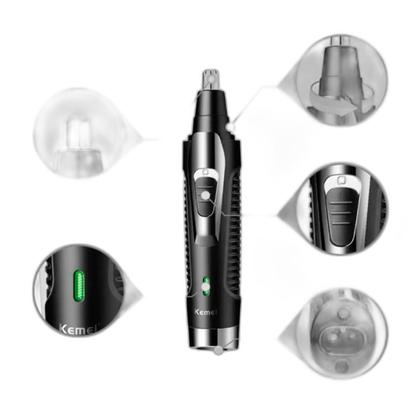 Imagem de Aparelho 2 Em 1 Completo Depilar Pelos Barbeiro E