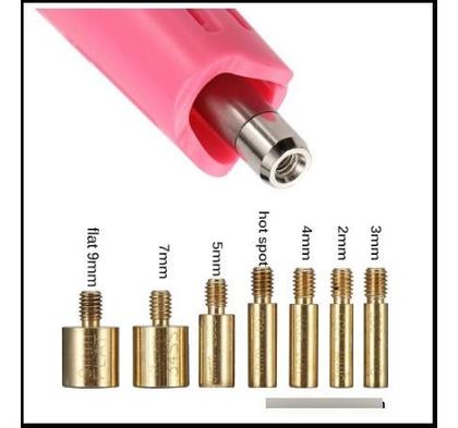 Imagem de Aparelho Aplicador Strass + 100 Hotfix Suporte E 07 Pontas.