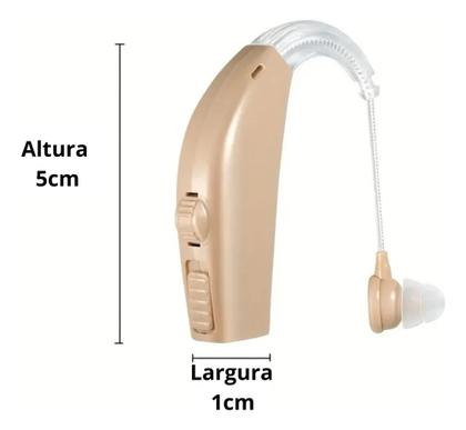 Imagem de Aparelho Auditivo Alta Potência Noise 10 Original Sem Ruído Bege