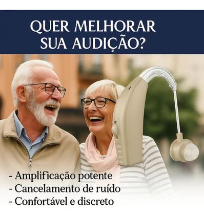 Imagem de Aparelho Auditivo Alta Potência Noise 10 Original Sem Ruído Bege