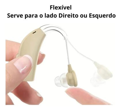 Imagem de Aparelho Auditivo Alta Potência Noise 10 Original Sem Ruído Bege