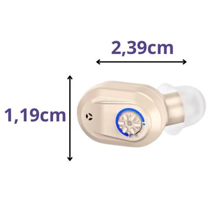 Imagem de Aparelho Auditivo B16 Mini Pequeno Potente Sem Ruído + Nf