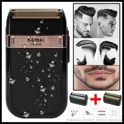 Imagem de Aparelho Barbeador Shaver Wireless kemei KM 2024