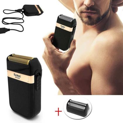 Imagem de Aparelho Barbeador Shaver Wireless kemei KM 2024
