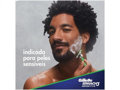 Imagem de Aparelho de Barbear Gillette Sensitive Mach 3