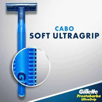 Imagem de Aparelho de Barbear Prestobarba Ultragrip 2und Cabeça Móvel - Gillette