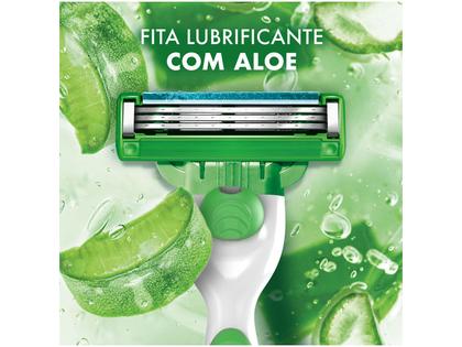 Imagem de Aparelho de Barbear Recarregável Gillette Sensitive Mach 3 9 Cargas