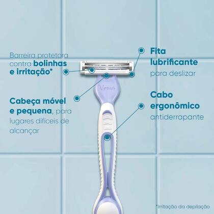 Imagem de Aparelho de Depilar Gillette Venus Íntima 2 Unidades