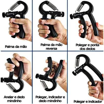 Imagem de Aparelho de Exercício Pulso Ante Braço Punho Hand Grip 10-60