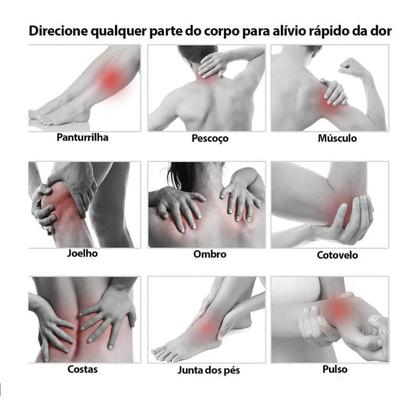 Imagem de Aparelho De Fisioterapia Profissional Tens Choque Portátil