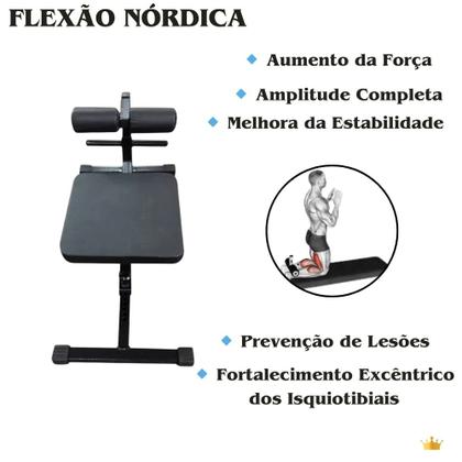 Imagem de Aparelho de Flexão Nórdica