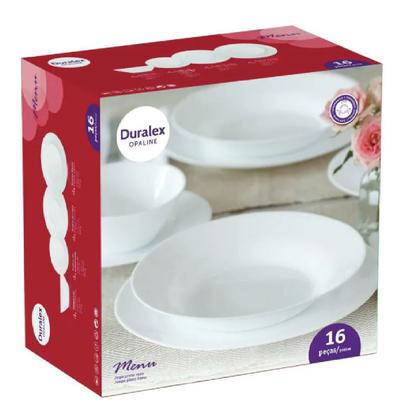 Imagem de Aparelho De Jantar 16 Peças Opaline Duralex Pratos Bowl