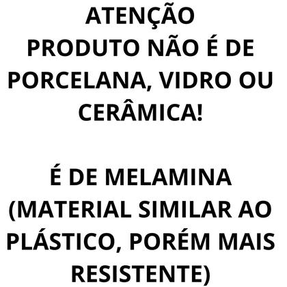 Imagem de Aparelho De Jantar 18 Peças Em Melamina Branco Jogo Completo