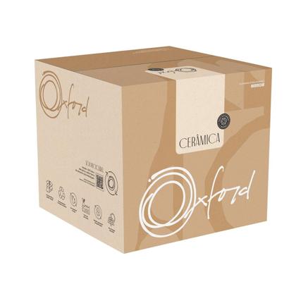 Imagem de Aparelho de Jantar 18 Peças Oxford Flat Gray