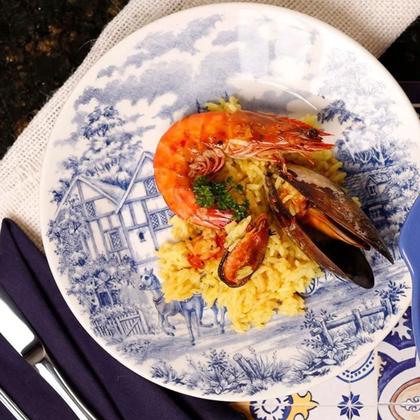 Imagem de Aparelho De Jantar 20 Peças Donna Cena Inglesa Oxford