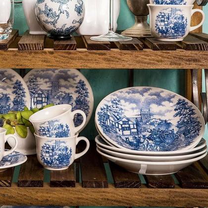 Imagem de Aparelho De Jantar 20 Peças Donna Cena Inglesa Oxford