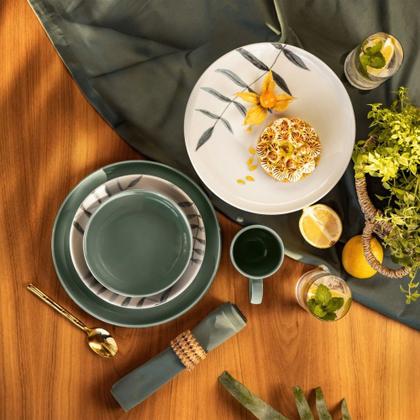 Imagem de Aparelho de Jantar 20 Peças Flat Samambaia Oxford