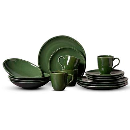 Imagem de Aparelho de Jantar Cerâmica Stoneware Daily Calm 16 peças Porto Brasil