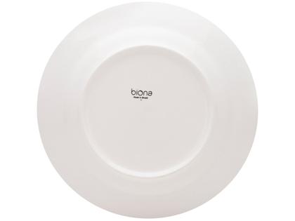 Imagem de Aparelho de Jantar Chá 30 Peças Biona Cerâmica Redondo Rosa Donna AE30-5160 Oxford