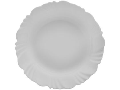 Imagem de Aparelho de Jantar com Taça 16 Peças Nadir Redondo Branco Pétala