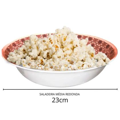 Imagem de Aparelho De Jantar Completo 36 Pçs Melamina Português Verm.