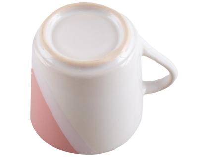 Imagem de Aparelho de Jantar e Chá 20 Peças Cerâmica Brasilia Redondo Branco e Rosa Atual