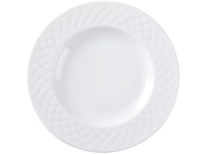 Aparelho de Jantar e Chá 20 Peças Tramontina - Porcelana Branco Redondo Ingrid Imagem de Aparelho de Jantar e Chá 20 Peças Tramontina