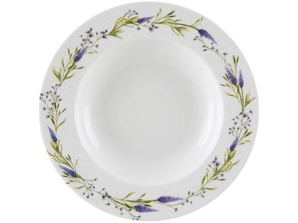 Imagem de Aparelho de Jantar e Chá 20 Peças Tramontina Redondo de Porcelana Branco Lilla 96589052