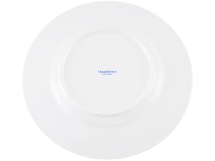 Imagem de Aparelho de Jantar e Chá 20 Peças Tramontina Redondo de Porcelana Branco Lilla 96589052