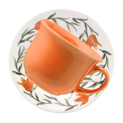 Imagem de Aparelho De Jantar E Chá Louça 30 Peças Lírios