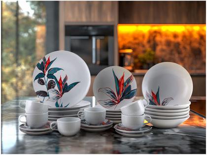 Imagem de Aparelho de Jantar Jogo de Chá 30 Peças