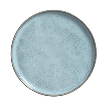 Imagem de Aparelho De Jantar Jogo Pratos Kit 18 Peças Bio Breeze Azul Cerâmica Porto Brasil