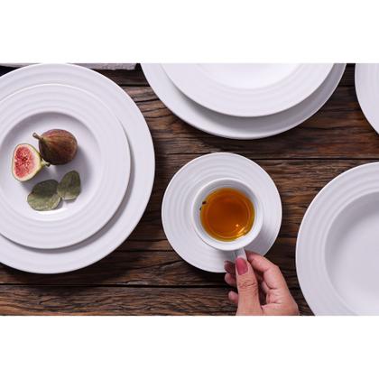 Imagem de Aparelho de Jantar Tramontina Vibrare em Porcelana Decorada 30 Peças