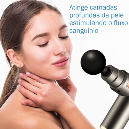 Imagem de Aparelho De Massagem Massageador Elétrico Portátil Profissional Linha Premium