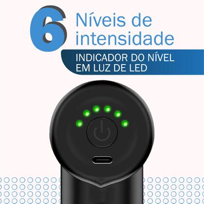 Imagem de Aparelho De Massagem Massageador Elétrico Portátil Profissional Linha Premium