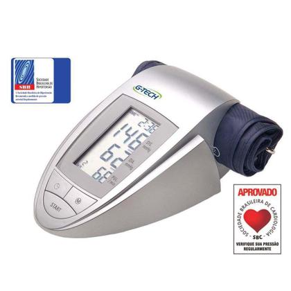 Imagem de Aparelho De Medir Pressão Arterial Digital Automático De Braço G-Tech MA100