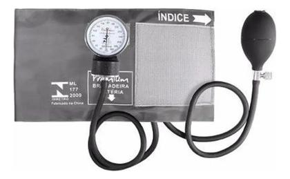 Imagem de Aparelho De Medir Pressão Manual + Esteto Duplo Profissional