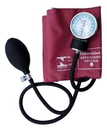 Imagem de Aparelho De Medir Pressão Manual + Esteto Duplo Profissional