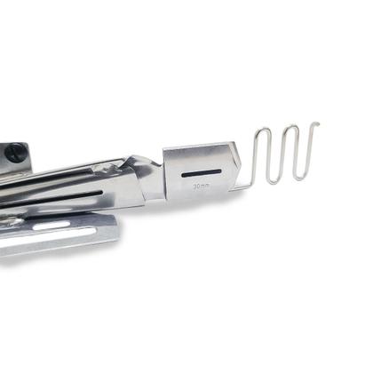 Imagem de Aparelho de passar e fazer viés 1 dobra maquina Galoneira industriais base plana fechada