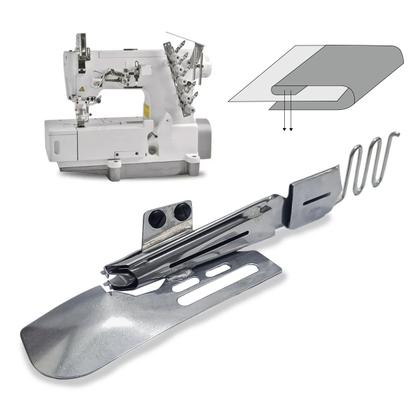 Imagem de Aparelho de passar e fazer viés 1 dobra maquina Galoneira industriais base plana fechada