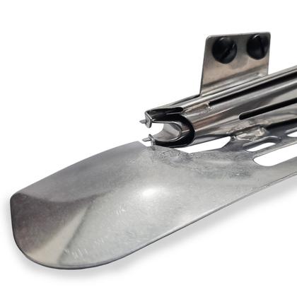 Imagem de Aparelho de passar e fazer viés 1 dobra maquina Galoneira industriais base plana fechada