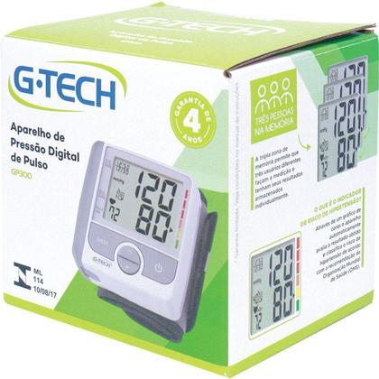 Imagem de Aparelho De Pressão Digital De Pulso Automático GP300