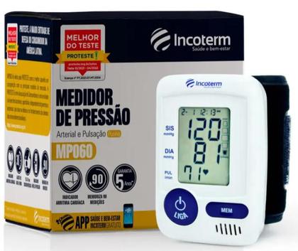 Imagem de Aparelho de Pressão Digital Pulso Incoterm MP060